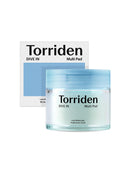 Torriden Dive-in Vegan Hyaluronic Acid Toner Pads for Face (80 Pads)