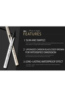 CLIO Sharp So Simple Pen Liner Black, Brown