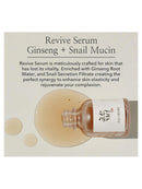 [Beauty of Joseon] Revive Serum Ginseng + Snail Mucin /(30Ml/1.01fl.oz)