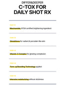[DIFFER&DEEPER] C-Tox For Daily Shot (25Ml X10EA)