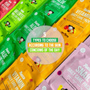 Fachouette Pucca Daily Skin Care Pack All Types of Skin Face Mask Paper Sheet 10Sheet, 25Sheet, 50Sheet