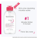 Bioderma - Sensibio - H2O Micellar Water - Makeup Remover Cleanser 100ML~500ML
