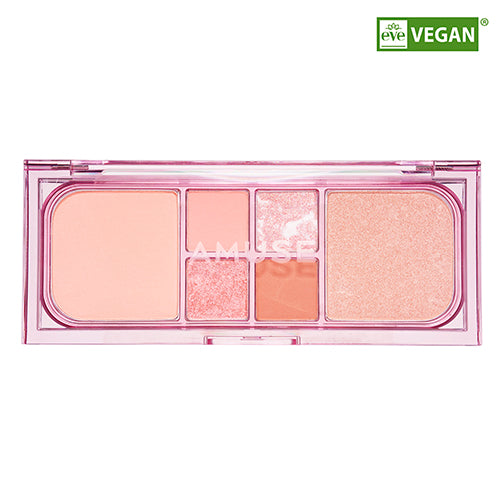 VEGAN FACE ALL PALETTE 02 PEACH GLOW