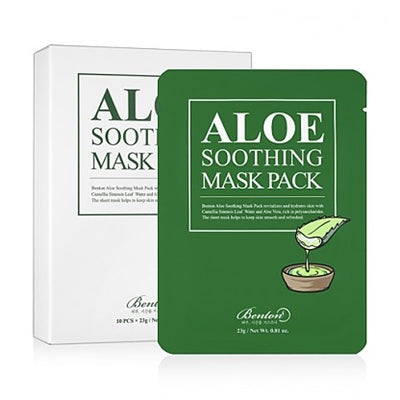 ALOE SOOTHING MASK PACK (1ea = 10sheets)