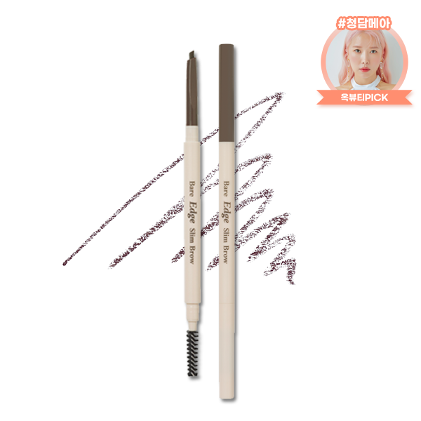 BARE EDGE SLIM BROW 01 DARK BROWN