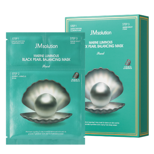 MARINE LUMINOUS BLACK PEARL BALANCING MASK Pearl 10ea