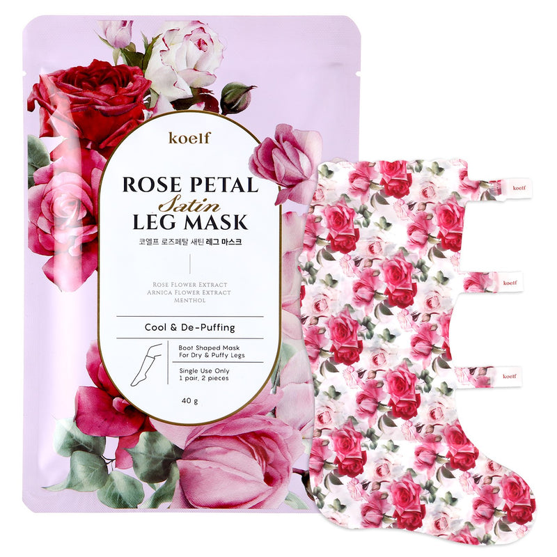 Rose Petal Leg Mask