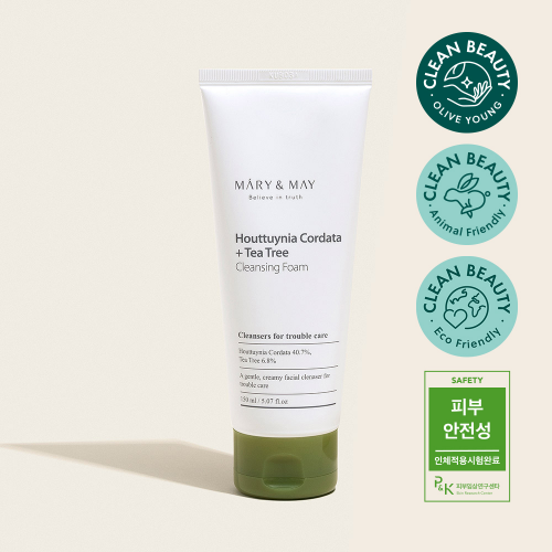 Houttuynia Cordata + Tea Tree Cleansing Foam 150ml