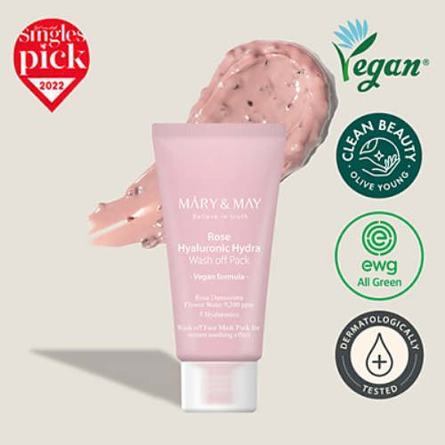 Rose Hyaluronic Hydra Wash off Pack 30g