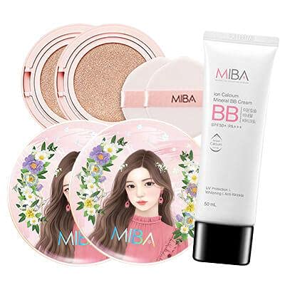 ion Calcium Foundation Double Cushion RX 23(2ea) + refill(2ea) + Puff(2ea) + BB Cream
