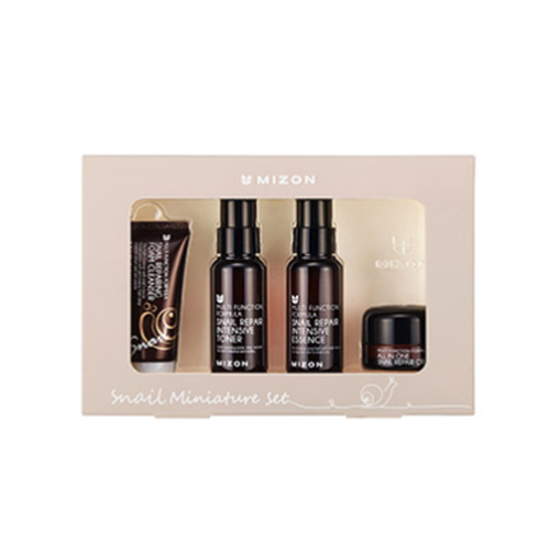 Snail Miniature SET(Foam Cleanser+Toner+Essence+Cream)