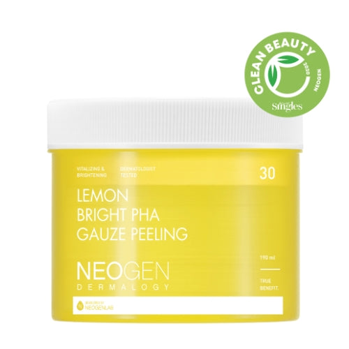 LEMON BRIGHT PHA GAUZE PEELING 190ml / 30EA