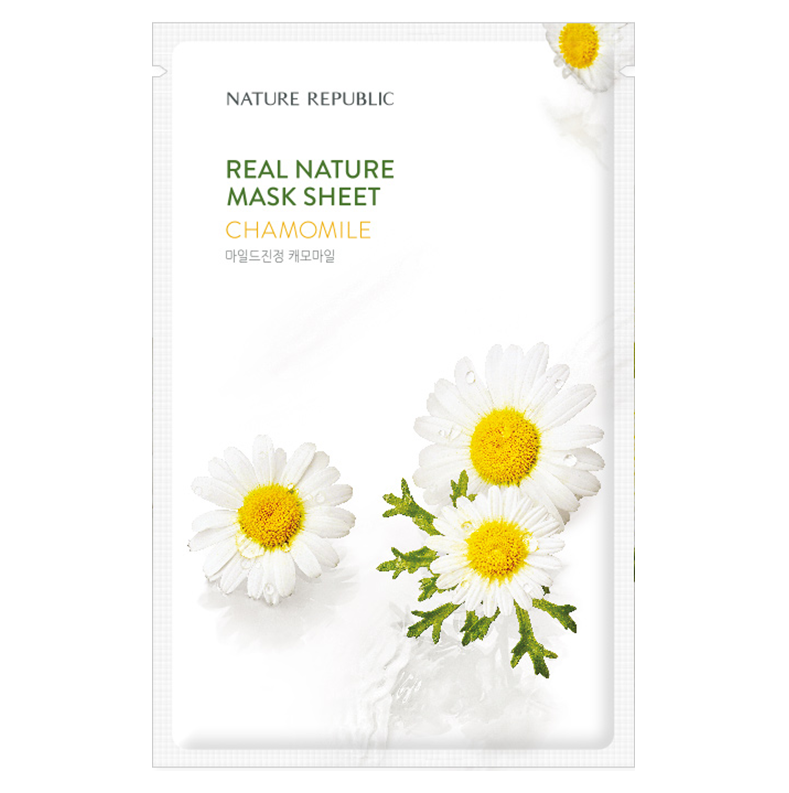 Real Nature Mask Sheet/ Chamomile 23ml