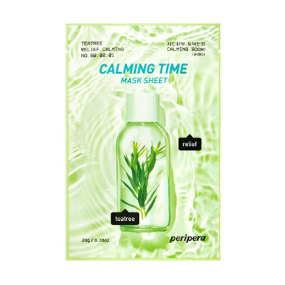 Calming Time Mask Sheet 01 Teatree Relief Calming