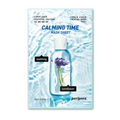 Calming Time Mask Sheet 02 Cornflower Soothing Calming