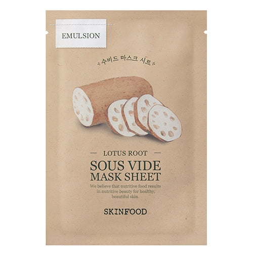 Sous Vide Mask Sheet (lotus root) 1ea