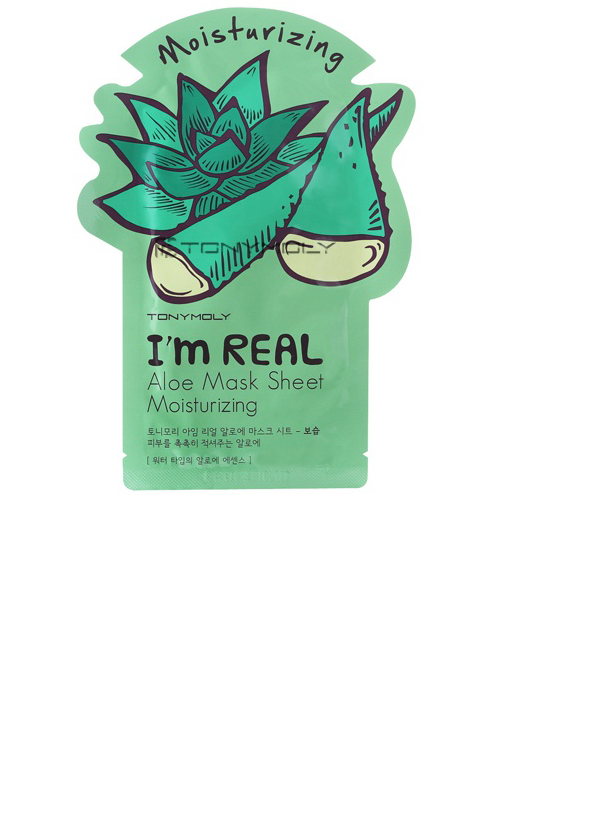 I`m REAL Aloe Mask Sheet Moisturizing