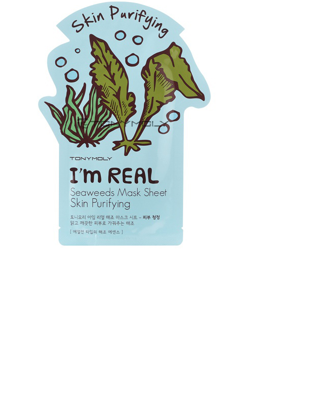 I`m REAL Seaweeds Mask Sheet Skin Purifying