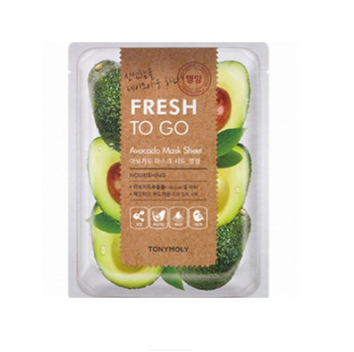 Tony Moly Fresh To Go Avocado Mask Sheet 22g