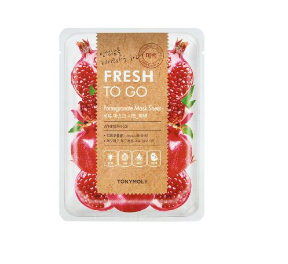 Tony Moly Fresh To Go Pomegranate Mask Sheet 25g